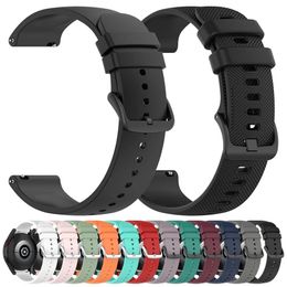 SILICONE SILICONE 20 mm 22 mm Sangle de montre pour Garmin Venu 3 Band Forerunner 265 255 MUSIQUE VIVOACTIVE 4 SQ 2 BRACELET 240428