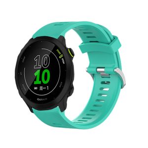 Sangle de silicone sportif pour Garmin Forerunner 158 Band 245 245M 645 Vivoactive 3 Venu Sq Strap Watch Band Bracelet for Polar Unite