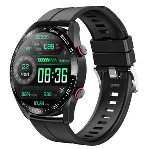 Sports Smartwatch, montre masculine décontractée, écran rond imperméable, montre portable de 1,28 pouce