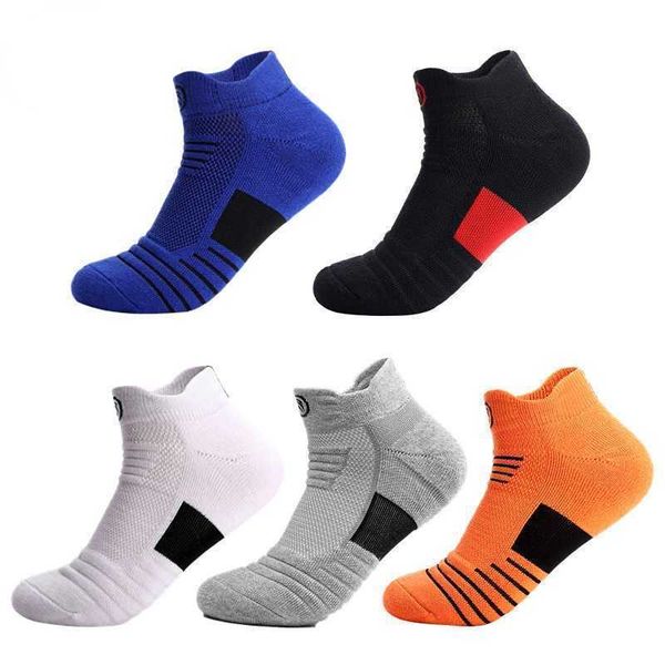 Chaussettes de Sport 1 paire de cheville Sport court course épaisse sueur absorbant murs extérieurs basket-ball L221026