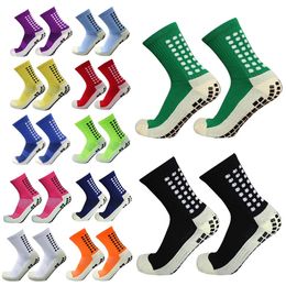 Calcetines deportivos 12 pares de calcetines de fútbol para hombre y mujer calcetines deportivos antideslizantes con parte inferior de silicona calcetines de fútbol rugby tenis voleibol calcetines de bádminton 231009