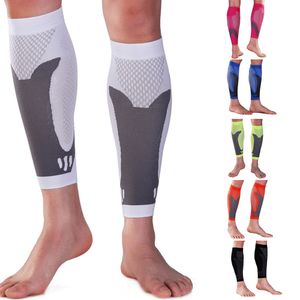 Chaussettes de sport 1 paire de manches de compression des jambes manches de soutien du mollet jambes soulagement de la douleur chaussettes sans pied confortables pour la course à pied attelles de tibia 230724