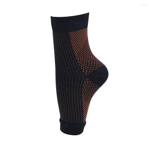 Chaussettes de sport 1pair accessoires extérieurs coulant compression plantaire fasciite cheville soutienne les hommes confortables femmes respirantes