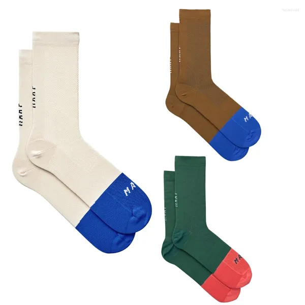 Chaussettes de Sport 2024 MAAP Division, cyclisme, vtt, vélo de route, Compression, Sport de plein air, course en équipe professionnelle