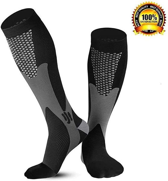 Calcetines deportivos 24 estilos de compresión para correr mujeres hombres aptos para cansados Anti fútbol al aire libre venas varicosas medias 230608