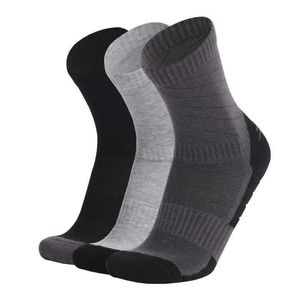 Sportsokken 2pairs merinowol thermische muur voor mannen dames winter bewaar warme ski buiten thermosocks dikker 35-45 l221026