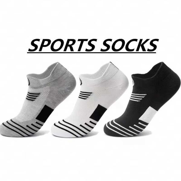 Chaussettes de sport 3 Couples/fête hommes basket-ball course en plein air adéquat mince Football séchage rapide Compression courte L221026