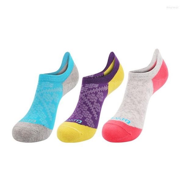 Santo – chaussettes de sport respirantes pour hommes et femmes, 3 paires, pantoufles antidérapantes, séchage rapide, randonnée, Camping d'été, soleil