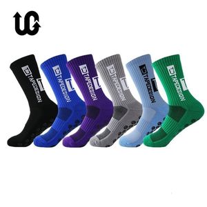 Chaussettes de sport 4 paires / lot UGUPRAGLE ANTI SLIP FOOTBOSS SOCKS MIDE CALF NON SLOG SOCCER COCKS SPORTS SOCKS MENSE SOCK EU38-44 230811