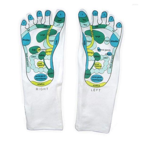 Chaussettes de sport Acupression Réflexologie Palm Acupoints Gants Physiothérapie Massage Soulager le point de pied fatigué Cadeau créatif Homme Femme 2022