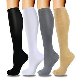 Chaussettes de sport Brothock Compression pour femmes et hommes, bas de circulation, soutien des infirmières, course à pied, randonnée, grossesse 230830