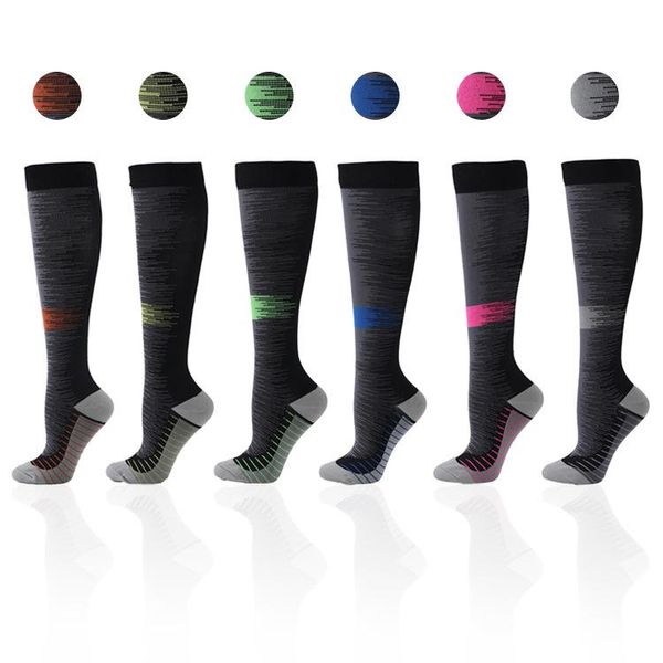 Calcetines deportivos Calcetines Compresivos Medias De Compression 6 PARES Compressie Sok Compression Sock Wholesale Women