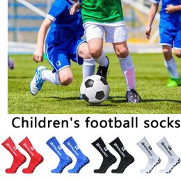 Calcetines deportivos para niños y jóvenes, calcetines de fútbol transpirables, agarre antideslizante de silicona cuadrado, fútbol 231030