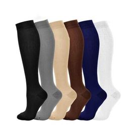 Chaussettes de sport Chaussettes de compression Bas d'allaitement médical en nylon Spécialise le cyclisme en plein air Chaussettes de sport respirantes pour adultes à séchage rapide T221022