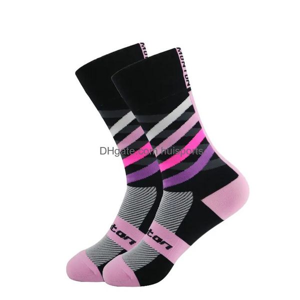 Sports Socks Ciclismo Baloncesto Running Mens Cam Camiseta Deshicete de choque Drop entrega al aire libre Atletismo al aire libre ACCS DH09U