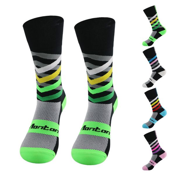 Chaussettes de sport cyclisme basket course chaussettes de sport hommes Camping randonnée absorption des chocs sport pour hommes