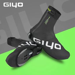 Calcetines deportivos Giyo Winter Cycling Shoe Cover Hombres Zapatos Cubierta MTB Road Bike Racing Overshoes Bicicleta impermeable 231204