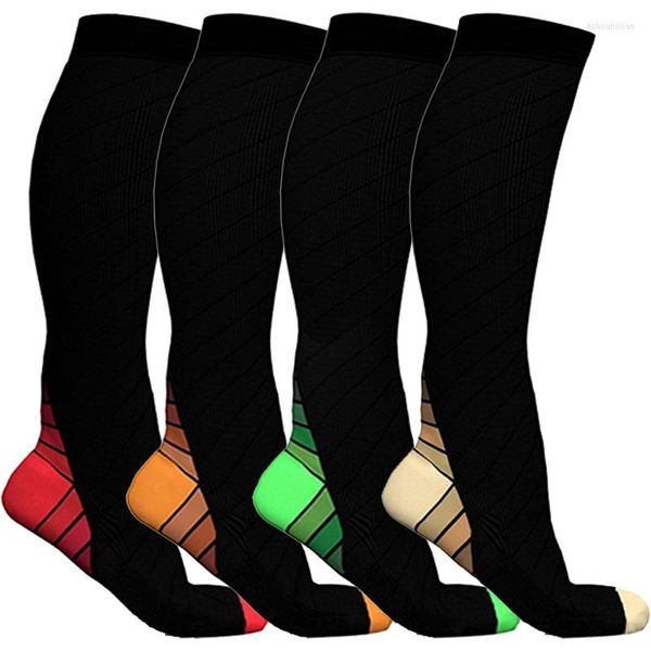 Calcetines deportivos de alta calidad de fútbol con gradiente de tacón para hombres y mujeres antideslizantes para fútbol, baloncesto, tenis, calcetín deportivo, agarre para ciclismo, equitación 35-46