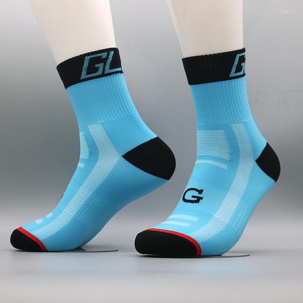 Chaussettes de sport haute qualité professionnel cyclisme vtt hommes femmes vélo respirant route vélo course en plein air 2023