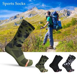 Chaussettes de Sport Knight Niwe vert Olive Camouflage Profession extérieur équitation/cyclisme unisexe Sport vélo L221026