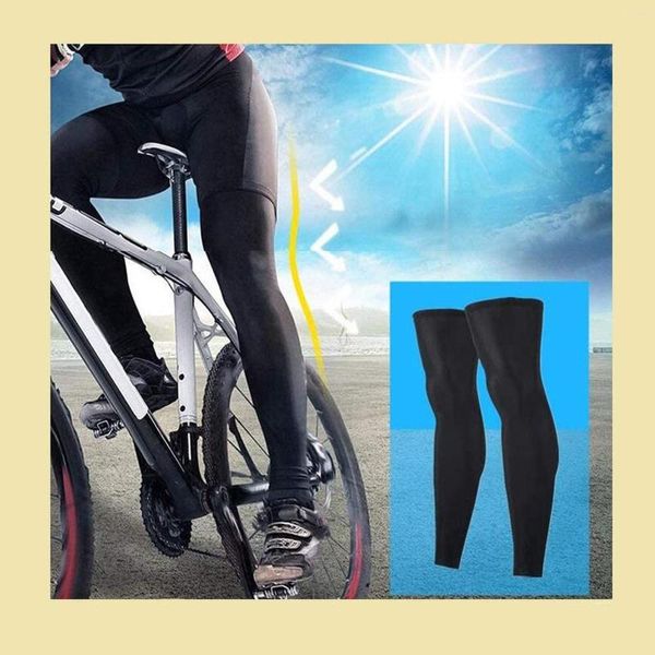 Chaussettes de sport jambe manches Compression longues hommes femmes mollet tibia soutien genouillère équipement de protection volley-ball vélo