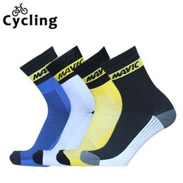Sportsokken ma serie professionele sport lopende fiets sokken ademende niet -slip sweatabsorbing outdoor fietsen voor mannen vrouwen 230811