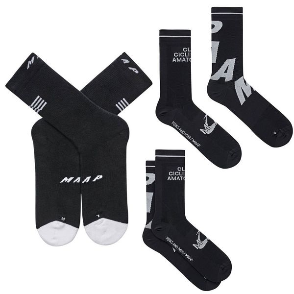 Calcetines deportivos MAAP Ciclismo transpirable bicicleta de carretera hombres mujeres fútbol baloncesto correr Calcetines Ciclismo Hombre 230814