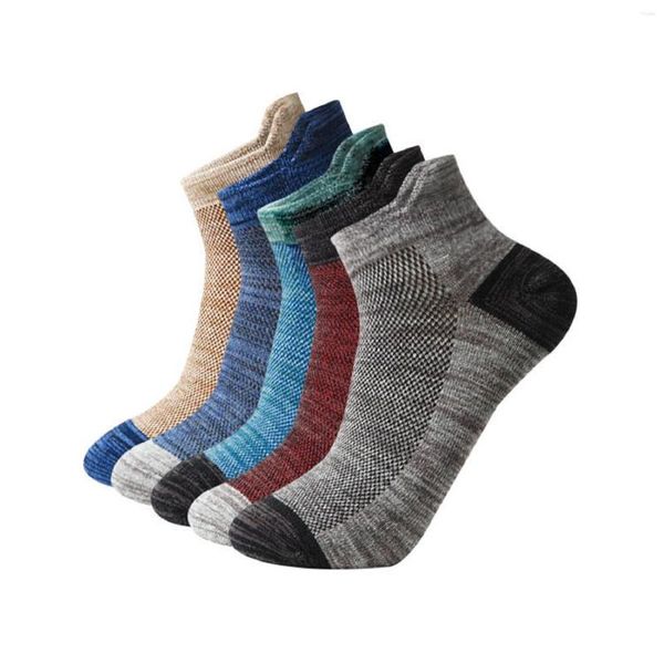 Chaussettes de sport pour hommes, pneus Vintage, absorbant la sueur, confortables, Tube court, maille en coton, pour adultes, en vrac