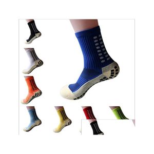 Sports Socks Mens Soccer Anti Slip Grip Pads for Football Basketball Drop Livrot Outdoor Athletic Outdoor Acs Otone