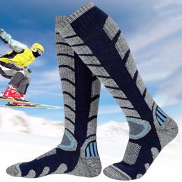 Sportsokken Merinowol Thermische Skisokken voor Heren Dames Winter Lang Warm Skiën Snowboarden Buitensporten Prestatiekous Wandelen 231216