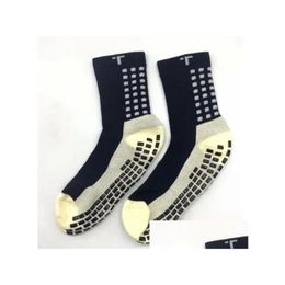 Chaussettes de sport Mix Order Sales Football Antislip Trusox Mens Soccer Qualité Coton Calcetines avec livraison directe en plein air Athletic Outdoo Otash