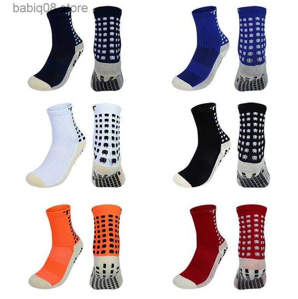 Calcetines deportivos Orden de mezcla Ventas Calcetines de fútbol Fútbol antideslizante Trusox Calcetines de fútbol para hombres Calcetines de algodón de calidad con Trusox T231221