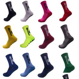 Chaussettes de sport antidérapantes pour hommes, football, basket-ball, sport, dans 10 paires, livraison directe en plein air, athlétique, Dhzg8