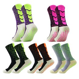 Sportsokken niet -slip sportgreep sokken voor mannen vrouwen ademende unisex atletische voetbal sokken premium hardloop sokken voor voetbalbasketbal p230511