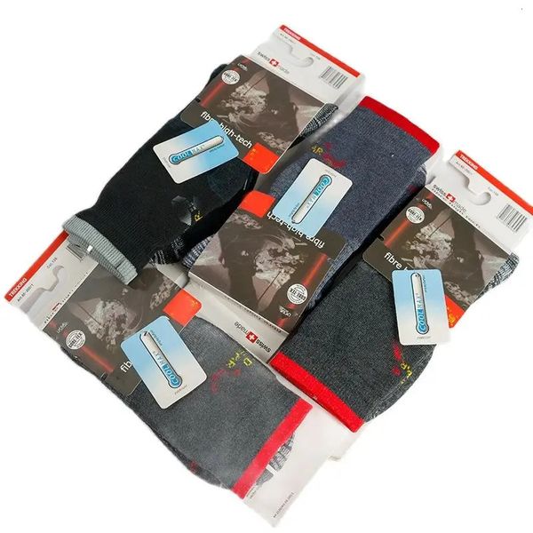 Chaussettes de sport en laine mérinos pour hommes, randonnée en plein air, séchage rapide, Compression, garde au chaud, respirant, Anti-odeur, 231030