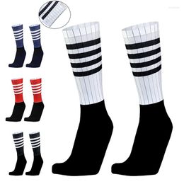 Calcetines deportivos Pro Bike Team Ciclismo Hombres Mujeres Seamless Anti Slip Stripe Sport Calcetines Ciclismo