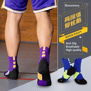 Chaussettes de Sport professionnelles, basket-ball, Sport pour enfants, hommes, course en plein air, cyclisme, escalade, séchage rapide, respirantes, antidérapantes, pour adultes