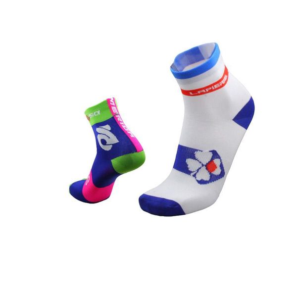 Chaussettes de Sport cyclisme professionnel haut Cool grand VTT Sport de plein air course Calcetines Ciclismo