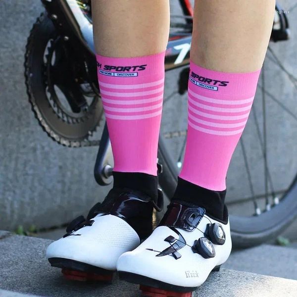 Chaussettes sportives cyclistes mtb flash conception hommes femmes skate de vélo