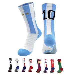 Chaussettes de sport Chaussettes de football professionnelles Paris Club Chaussette de football numéro étoile Chaussettes de sport pour hommes Chaussettes pour hommes Chaussettes de football Chaussettes à tube moyen YQ240126