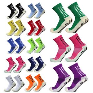Chaussettes de sport rondes antidérapantes en silicone fs, chaussettes de football pour hommes et femmes, 231114