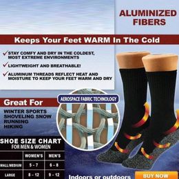 Chaussettes de sport, bas thermiques légers, maintien au chaud, unisexe, en Fibers d'acétate, bas de Compression pour la course à pied et la randonnée
