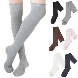 Chaussettes de sport chaudes de noël, bas moyens, collants en résille pour femmes, hauts de cuisses et collants, ensemble de bas et porte-jarretelles