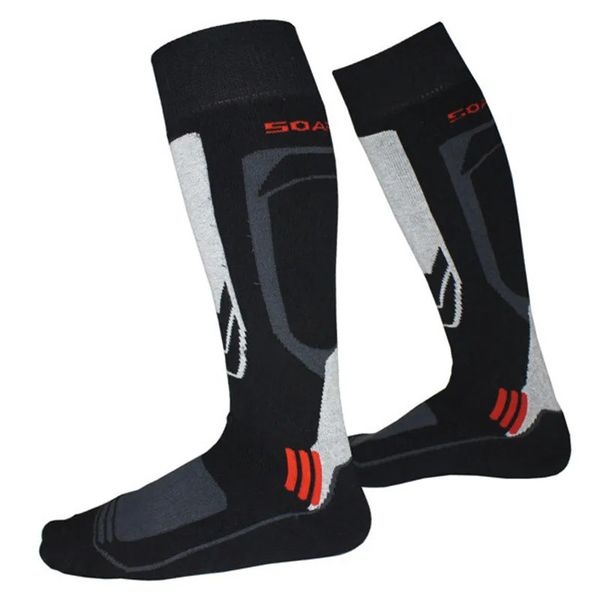 Chaussettes de sport hiver hommes femmes coton chaussettes de Ski thermique enfants chaussettes de sport snowboard cyclisme adulte Ski jambe plus épaisse chaud 231016