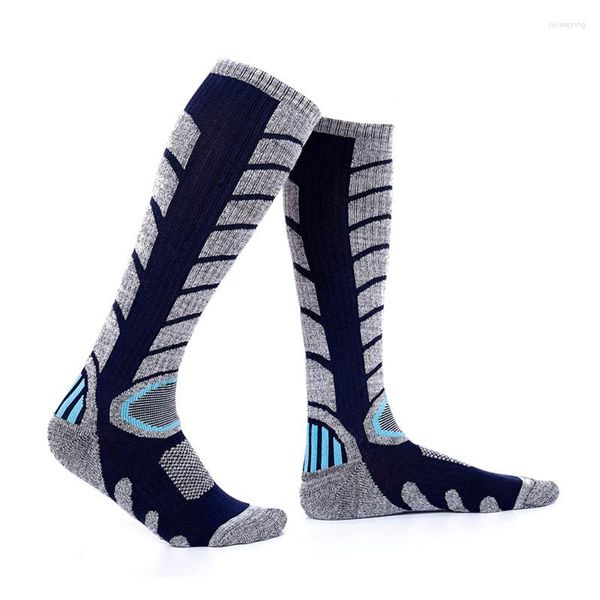 Chaussettes de sport hiver chaud hommes femmes thermique Ski épais coton Snowboard cyclisme Ski Football Sport EU 35-44