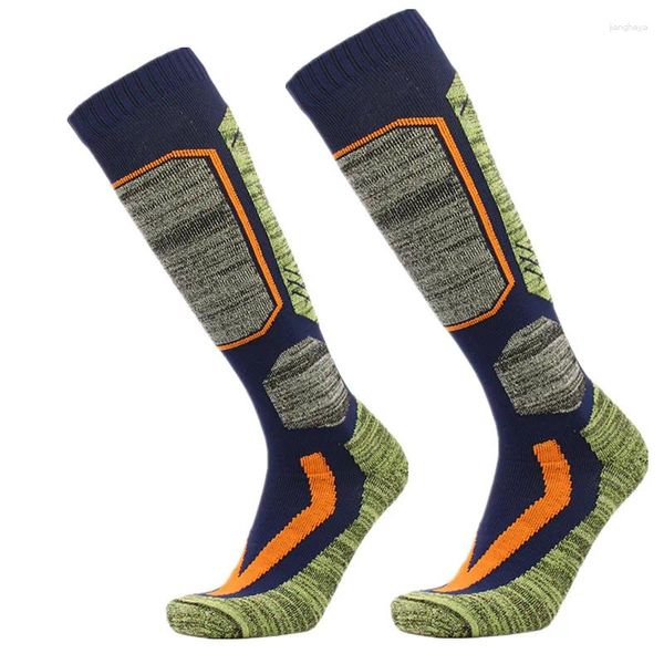 Chaussettes de sport hiver chaud Ski hommes femmes thermique coton longue plus épaisse Snowboard basket-ball football équitation Ski