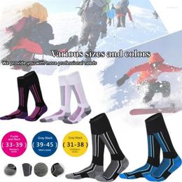 Chaussettes de sport chaudes de randonnée de ski épaissie chaude pour femmes hommes enfants