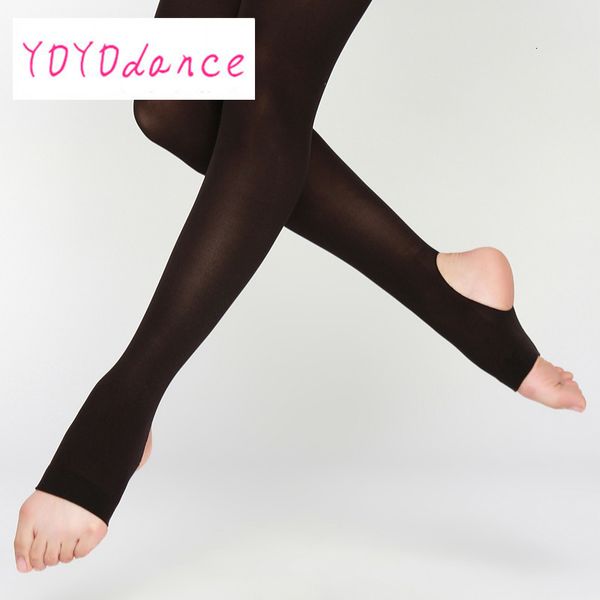 Chaussettes de sport Femmes Étrier Collants Danse Dames Leggings Adulte Culotte Tuyau Professionnel Ballet Danse Ballerine Bas 230425