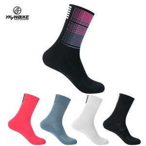 Sports Socks YKYWBIKE Sports Racing Cycling Socks Professional Brand Sport Socks Breathable Road Bicycle Socks Men and Women Outdoor 9 color 231124