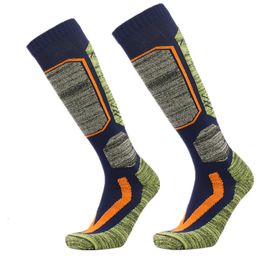 Chaussettes de sport YUEDGE 2 paires de coton de haute qualité rembourrées Snowboard Ski Hiver Épais Chaud Thermique Ski Taille 36-44 221122